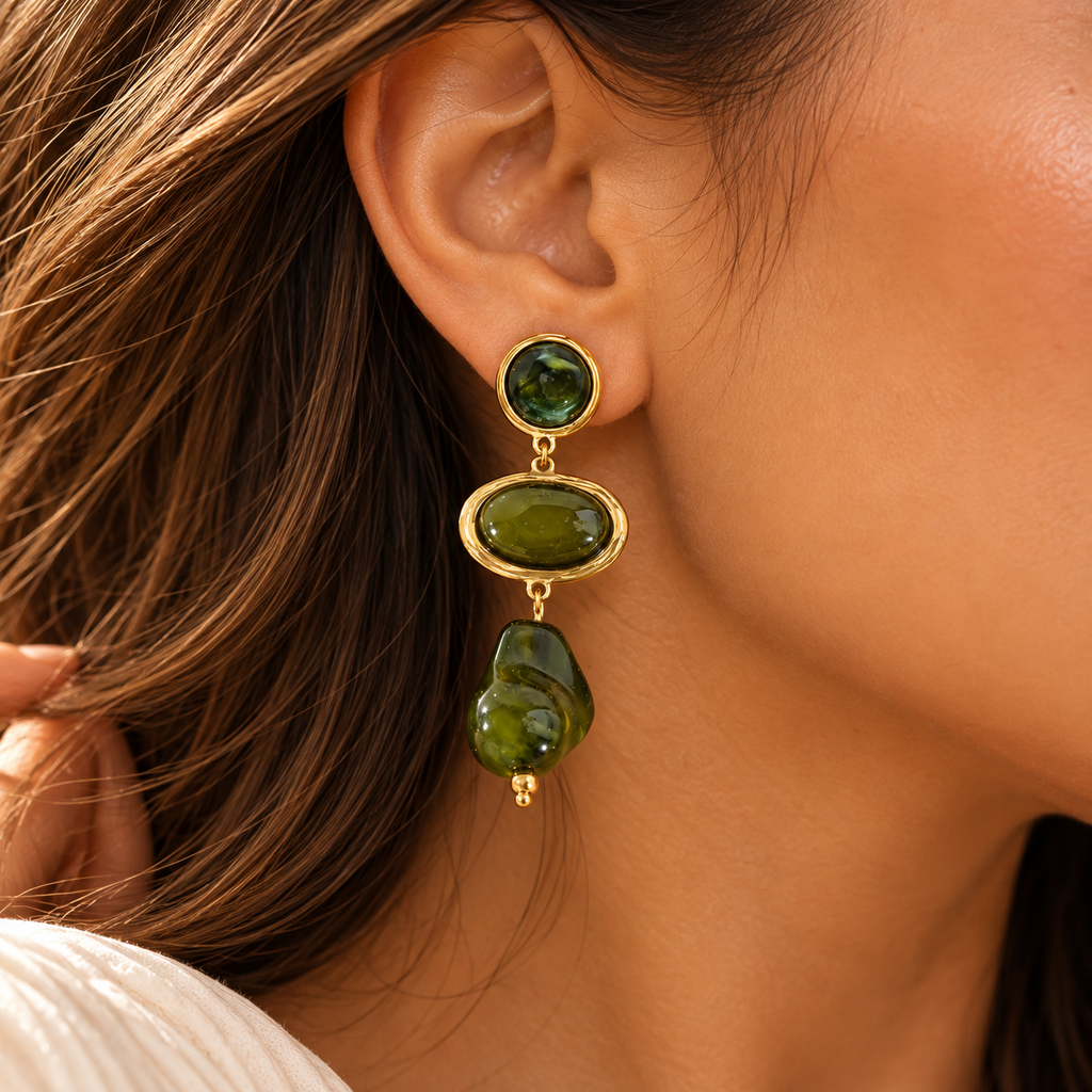 Boucles d’oreilles Iris