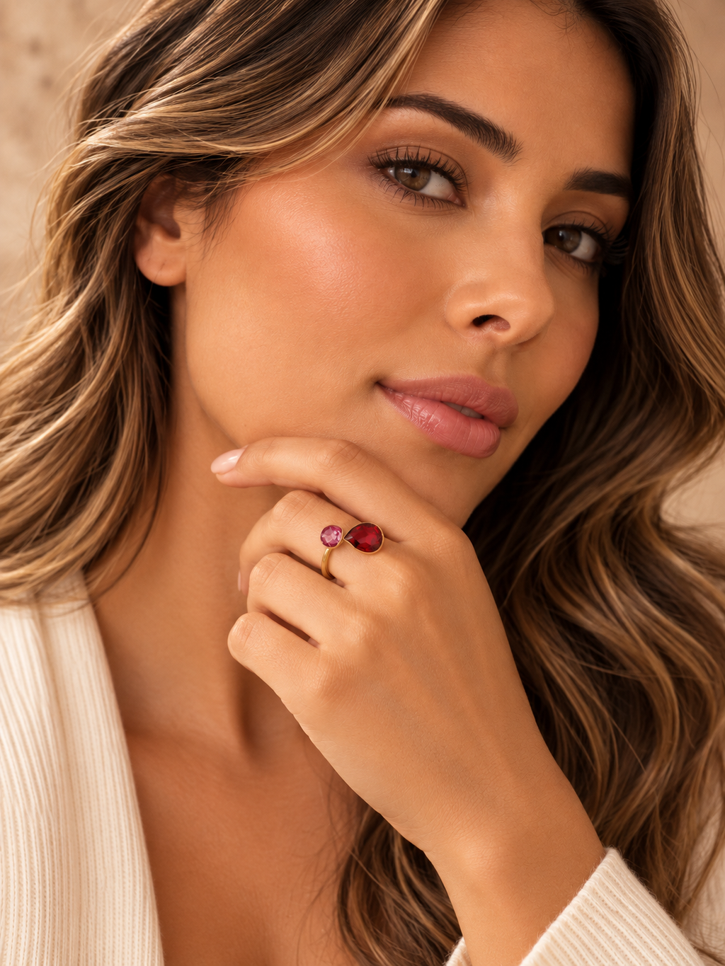 Bague Camelia